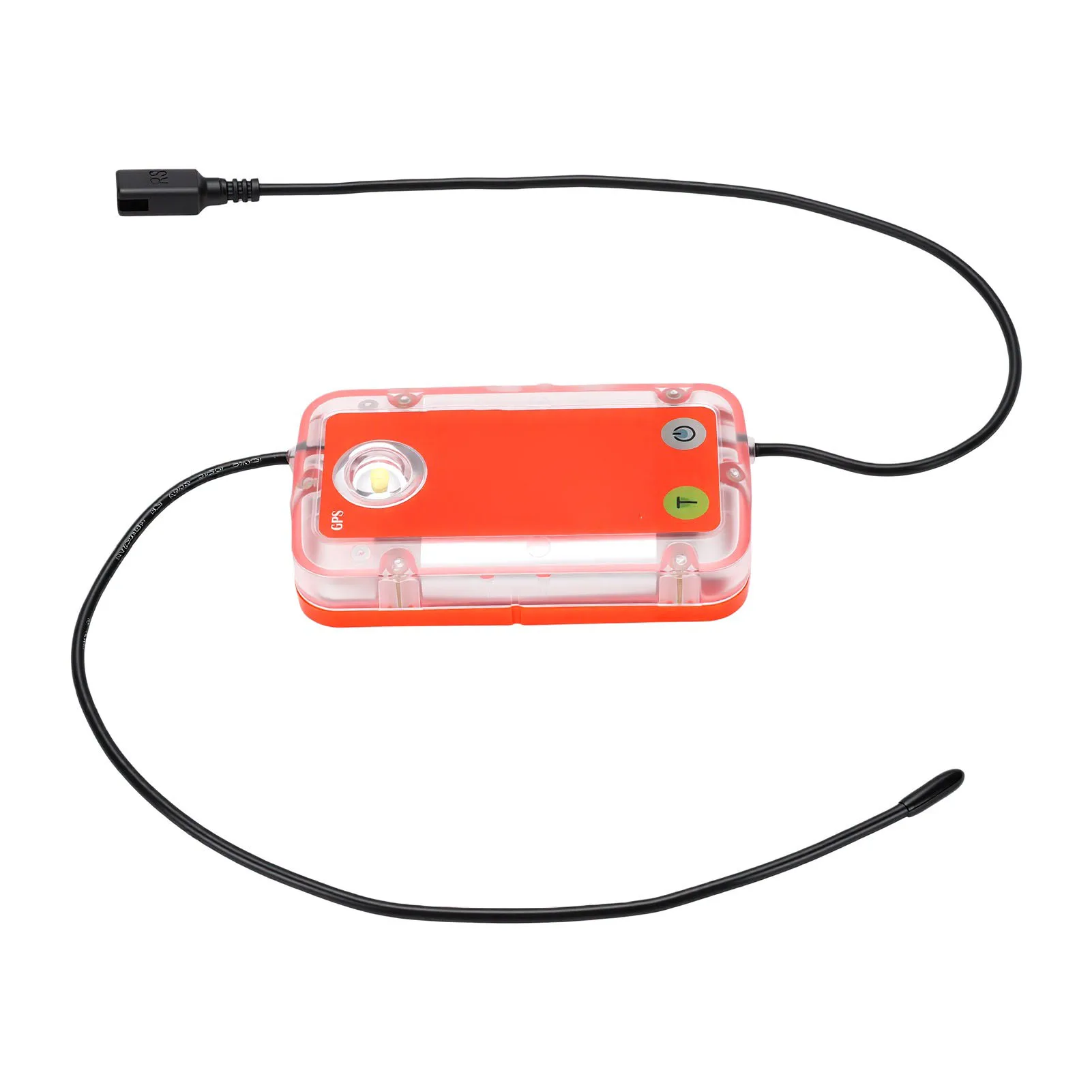 GPS Positioning Portable Emergency Survival Jacket Light LED Survival Jacket Signal Device  Drowning Search and  Position Marker
