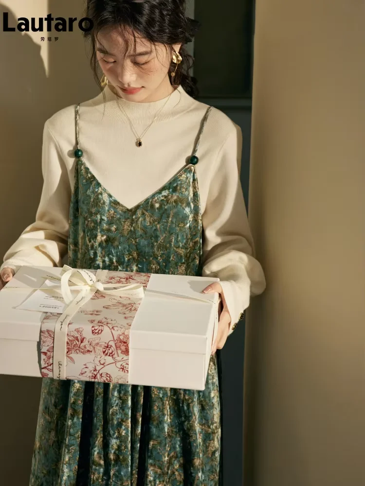 Lautaro Zomer Lange Avond Kleurrijke Zachte Rekbare Fluwelen Jurken Vrouw Backless Elegante Luxe Prom Spaghetti Jurk 2025