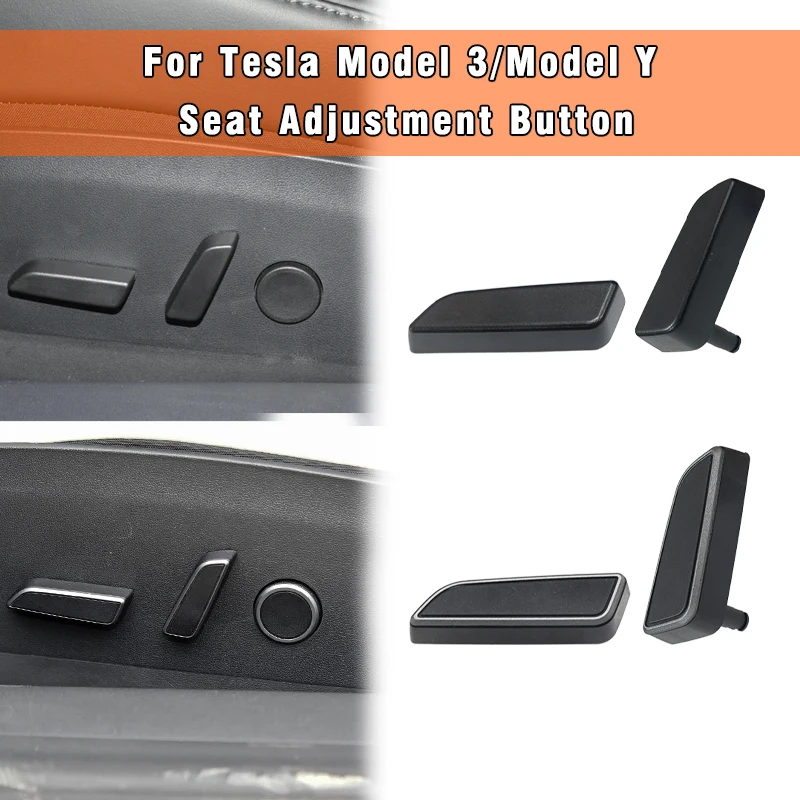 Electric Seat Adjust Button For Tesla Model 3 2017-2026 Model Y Left Right Co-Pilot Chair Side Cushion Switch Parts  1098840 109