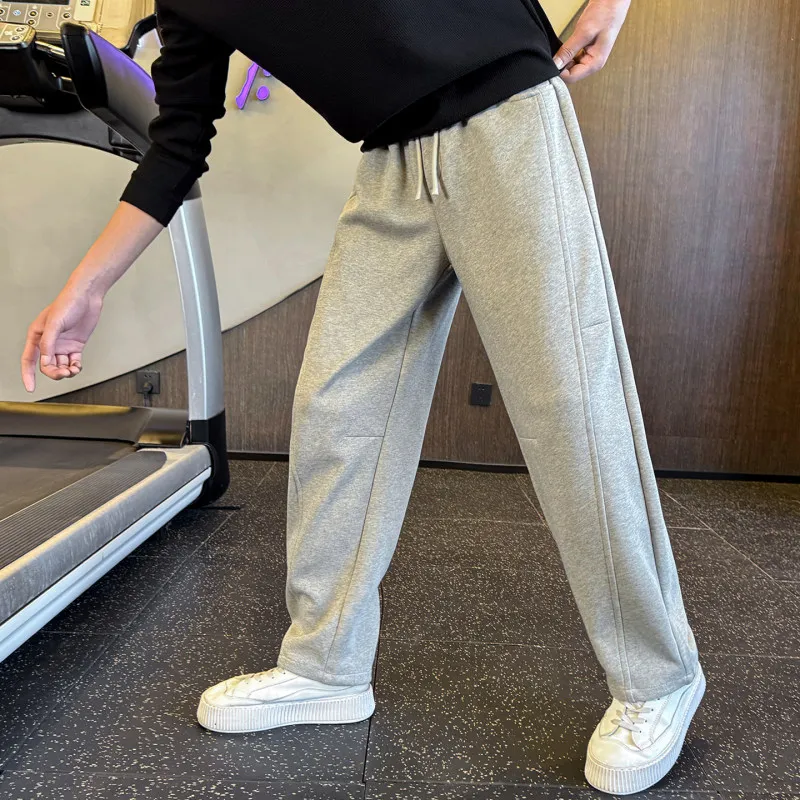 

Мужские повседневные брюки Waed Moon Roey Wide Leg Heavy Scythe, весенне-осенние, спортивные, с драпировкой, с низкой посадкой, модные, в стиле кэжуал