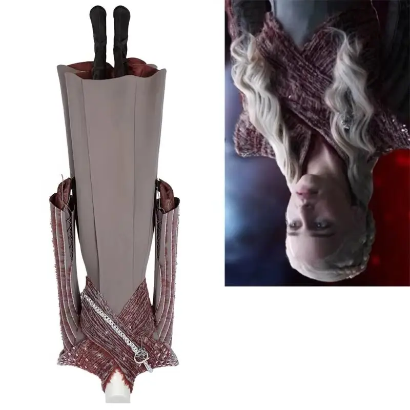 TV Daenerys Cosplay Kostüm Damen Langes Kleid Abendkleid Halloween Party Outfit