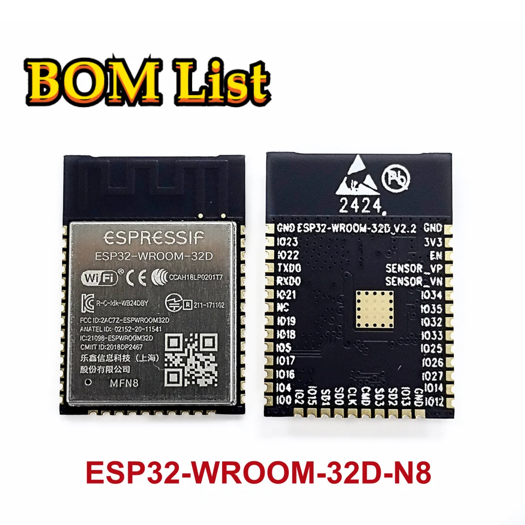 New ESP32-WROOM-32D… - image