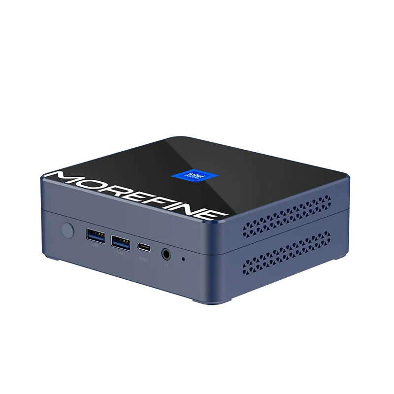 2025 Morefine Mini PC M9S Twin Lake Intel N150 N100 DDR5 4800MHz PCIE3.0x4 2xLAN Office Computer Windows 11 Pro NUC WiFi6 BT5.2