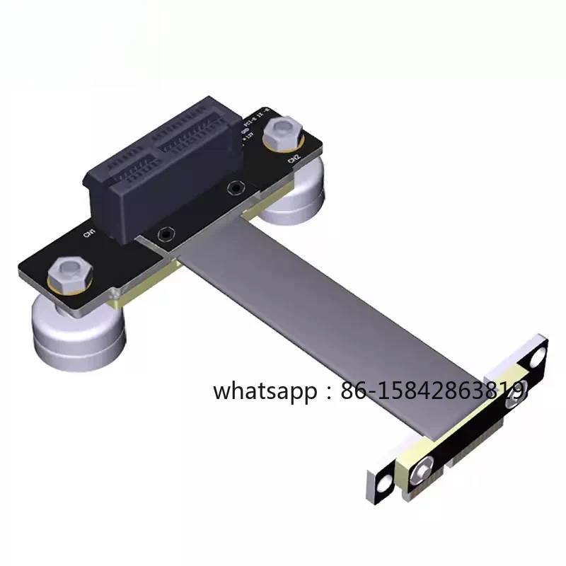 PCIE Extension Cable Small Slot PCI-E 3.0 Adapter Cable Internet Cafe PXE Diskless Network Interface Card X1 To X1 Long 20CM