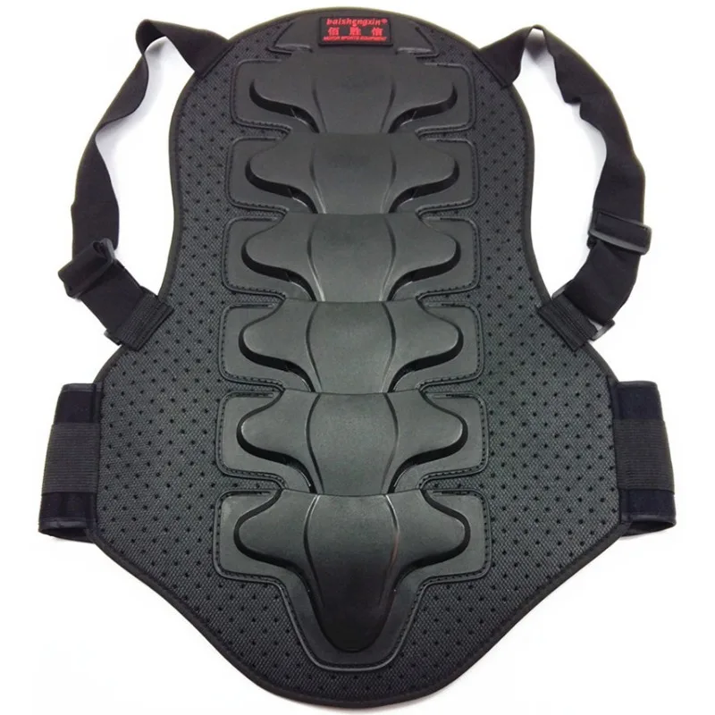 دراجة نارية الظهر حامي دراجة نارية سباق التزلج ركوب التزلج المضادة للسقوط سترة واقية التروس درع حماية العمود الفقري