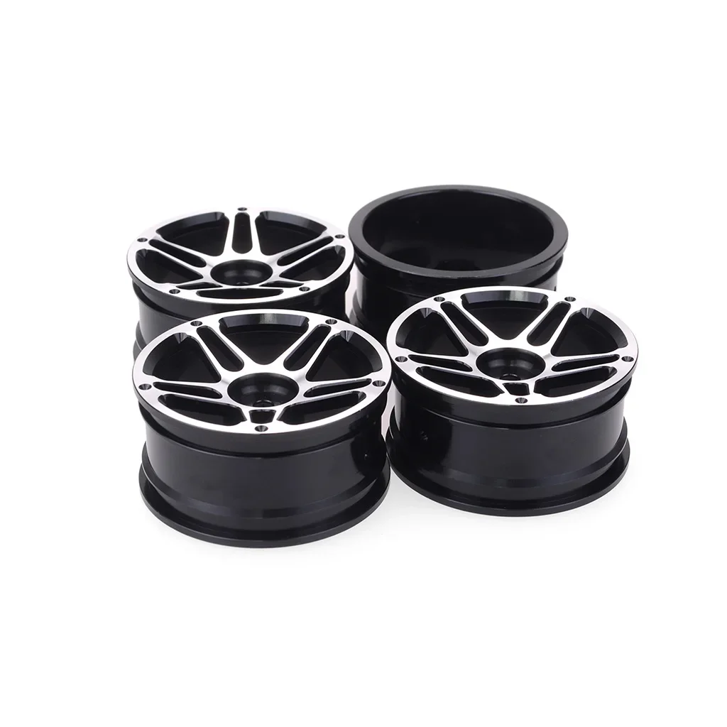 4szt 1/10 On-Road Drift Car 52MM Aluminum Alloy Metal Wheel Hub 1.9Inch Climb Car Wheel Rim For HSP Tamiya HPI Kyosho Sakura 110