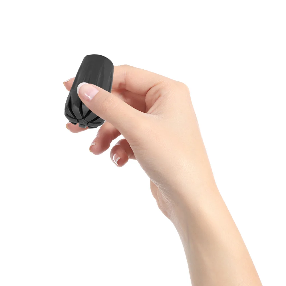 

8pcs Rubber Tips For Trekking Cane Tip Protectors Hiking Pole Walking Stick Head Durable Anti-Slip Lightweight Replacement With