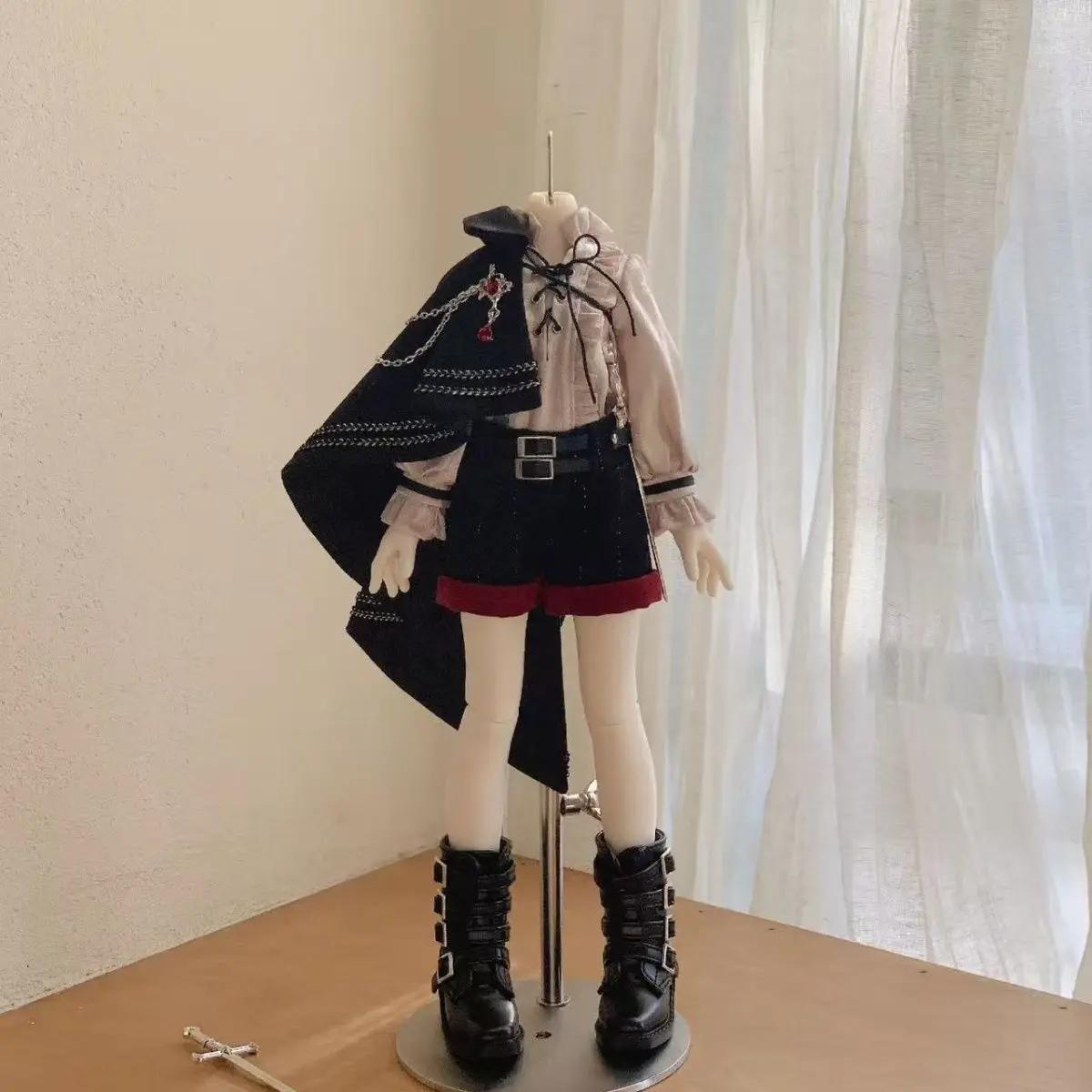 New 1/6 Doll's Clothes Suit for 30cm Bjd Doll Girl Toys Dress Set Replacement Dress Up Play House Gift Doll Accessories, No Doll