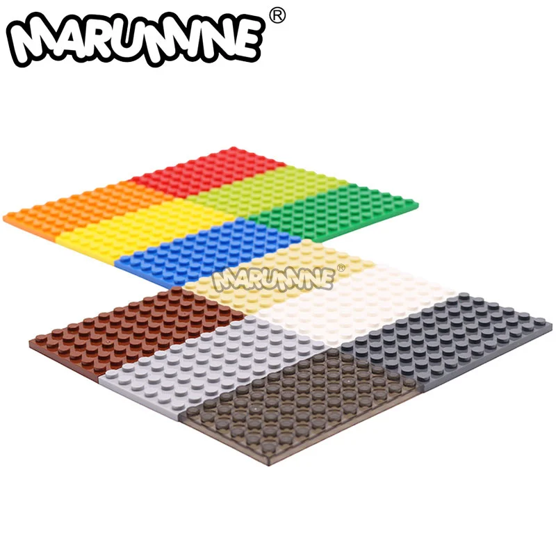 Marumine 6x10 klocki cienkie klocki 5 sztuk 3033 klasyczny edukacyjny kreatywny rozmiar kompatybilny MOC architektoniczna Puzzle zabawka