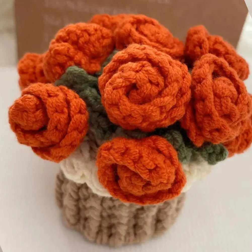 Sunflower Hand-Knit…