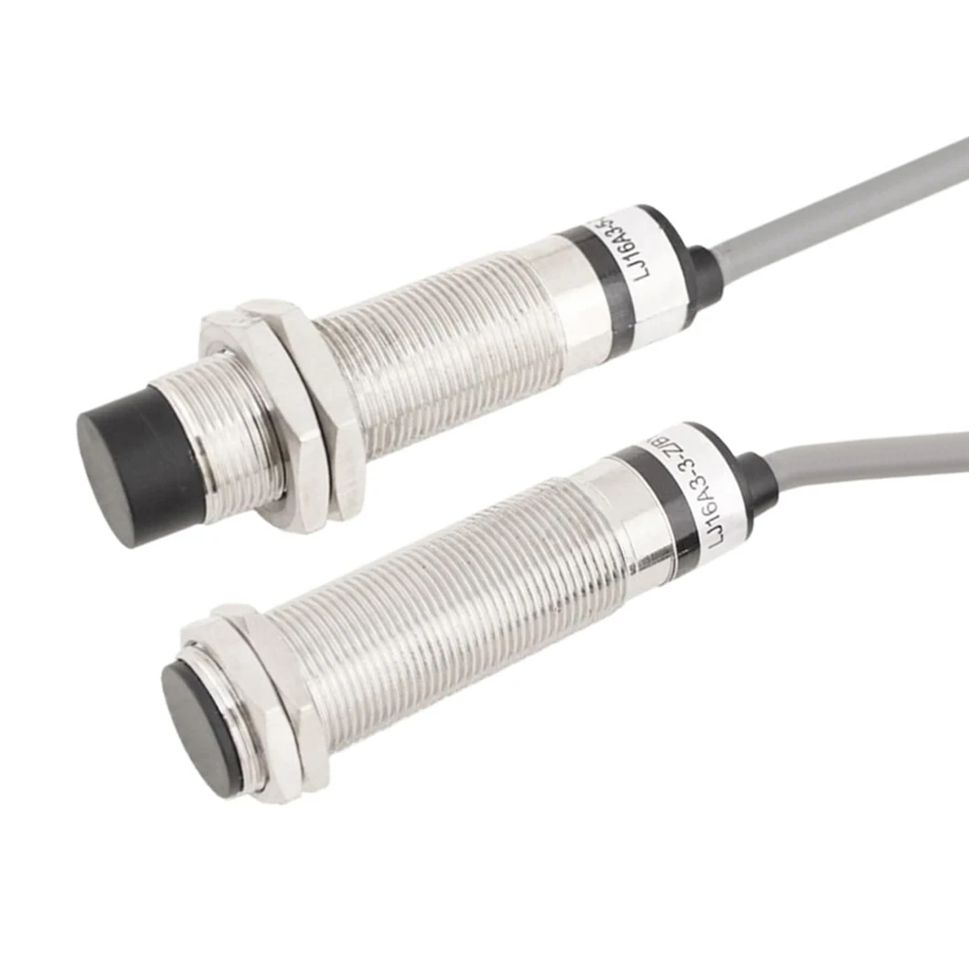 LJ16A3-3-Z/LJ16A3-5-Z M16 Proximity Sensor DC6-36V 200mA Inductive Approach Sensor Switch 3/5MM Sensing Distance NPN/PNP Output