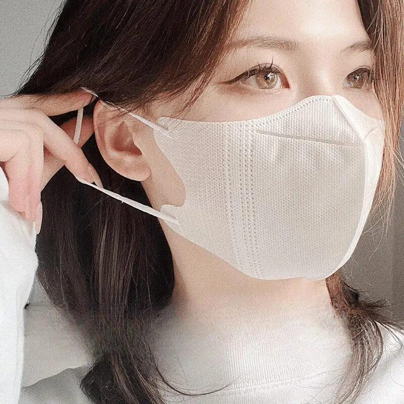 50Pcs 3D Protective Masks Efficient Protection Breathable Fashion Protective Masks Fashionable Face Masks Disposable Masks