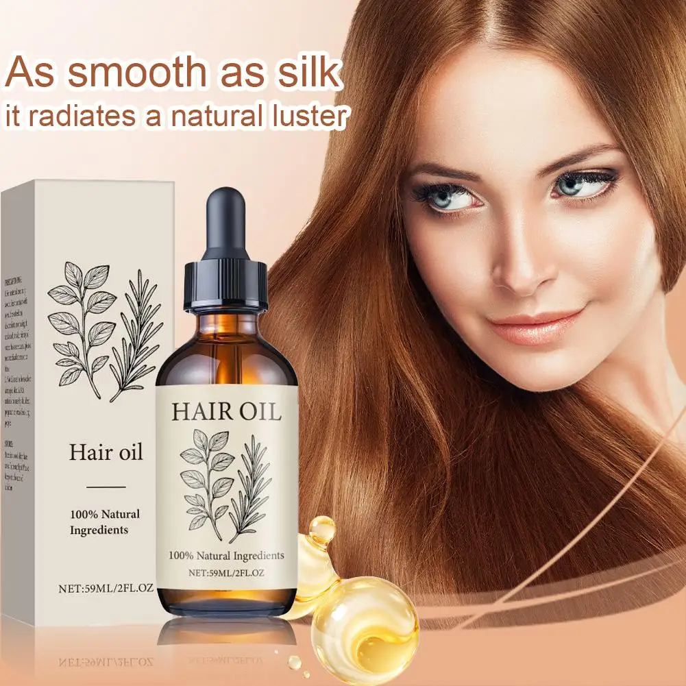 Olio di rosmarino Olio Rafforza le radici dei capelli Prodotti anti-perdita di capelli per uomo Donna Addensare Oli Trattamento del cuoio capelluto Cura dei capelli R8G1