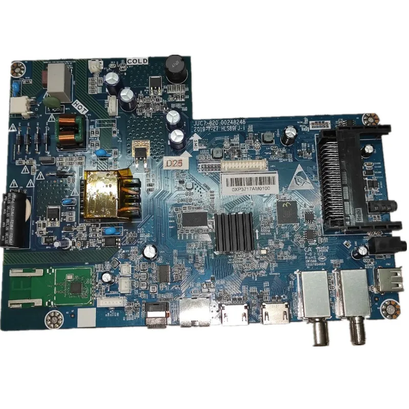 Free shipping !  JUC7.820.00248248   HLS89FJ-I     Wifi network TV motherboard   working   good