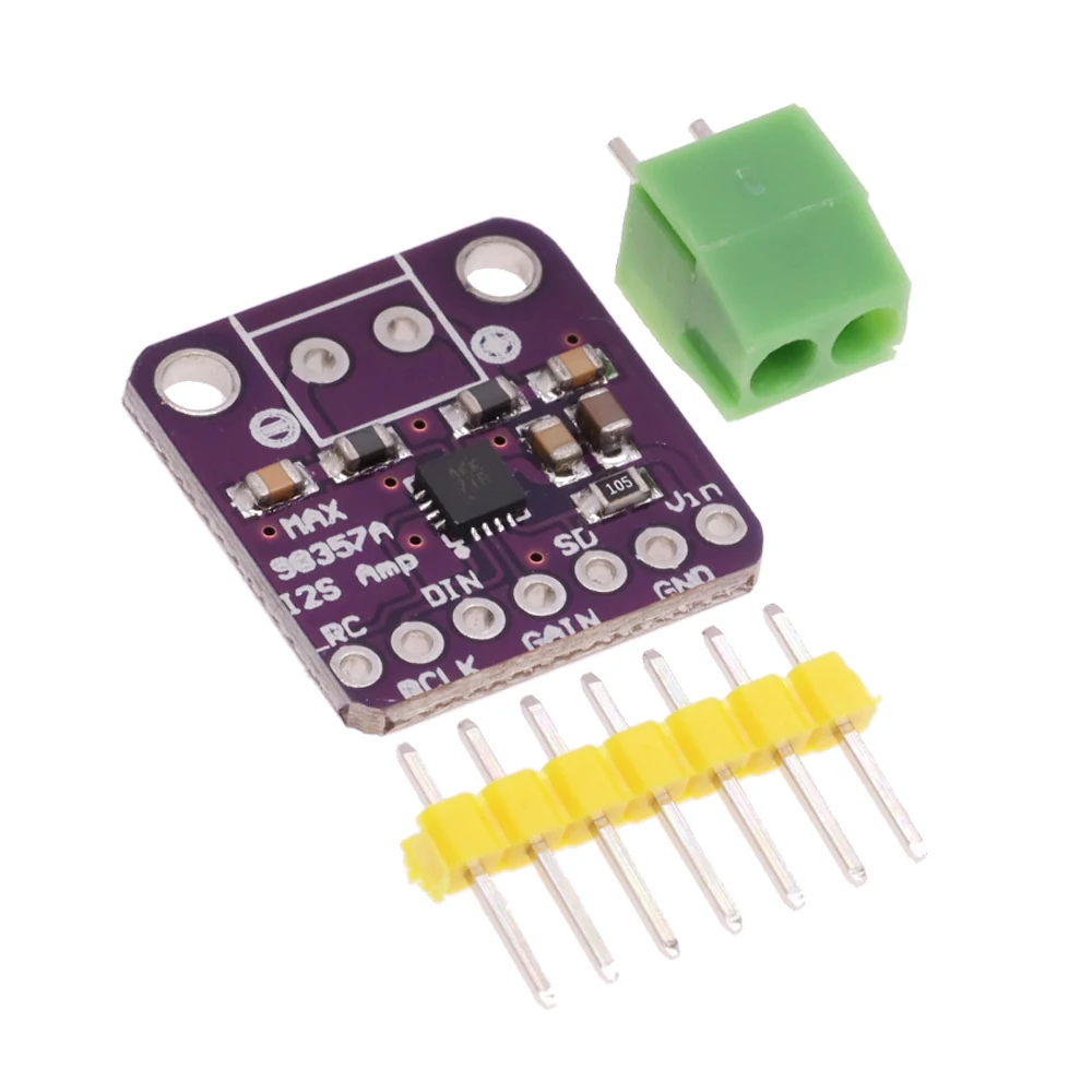 5/10PCS MAX98357 I2S Audio Amplifier Module Unfiltered Class D Amplifier Support ESP32 Raspberry Pi