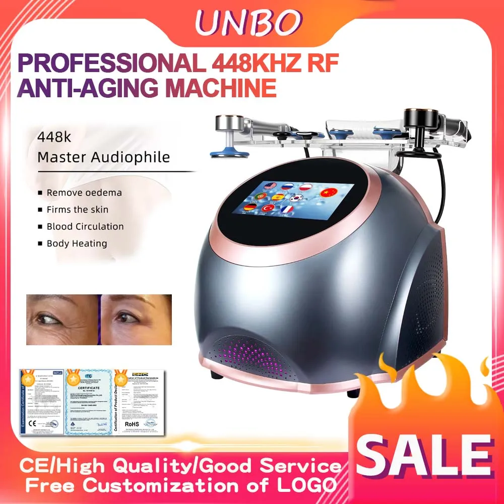 Multifunctional Beauty Machine Cavitation RF Ultrasonic Vacuum Skin Tightening Body Slimming Face Lifting 10 Languages Salon Spa
