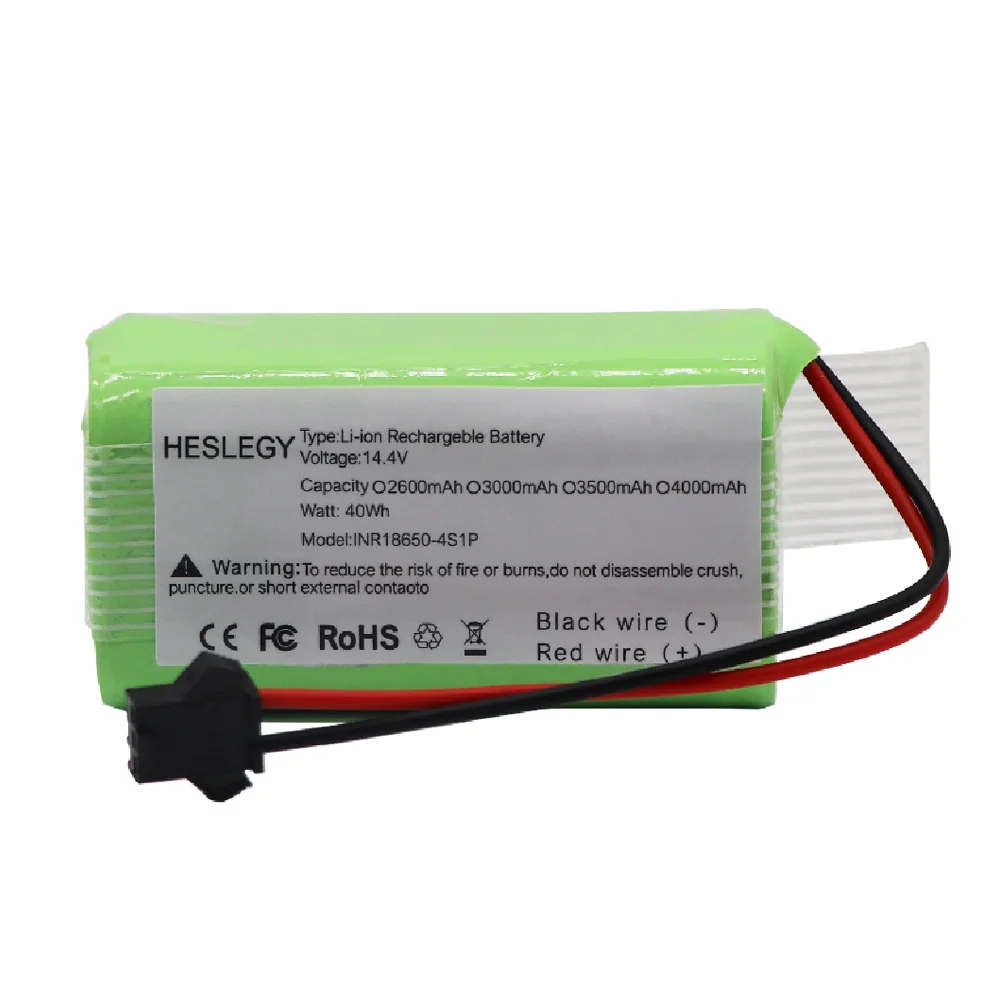 14.4V 3500mAh 18650 Li-ion Battery for Conga Excellence 950 990 1090 1790 1990 Deebot N79S N79 DN622 Eufy Robovac 11S 12 X500