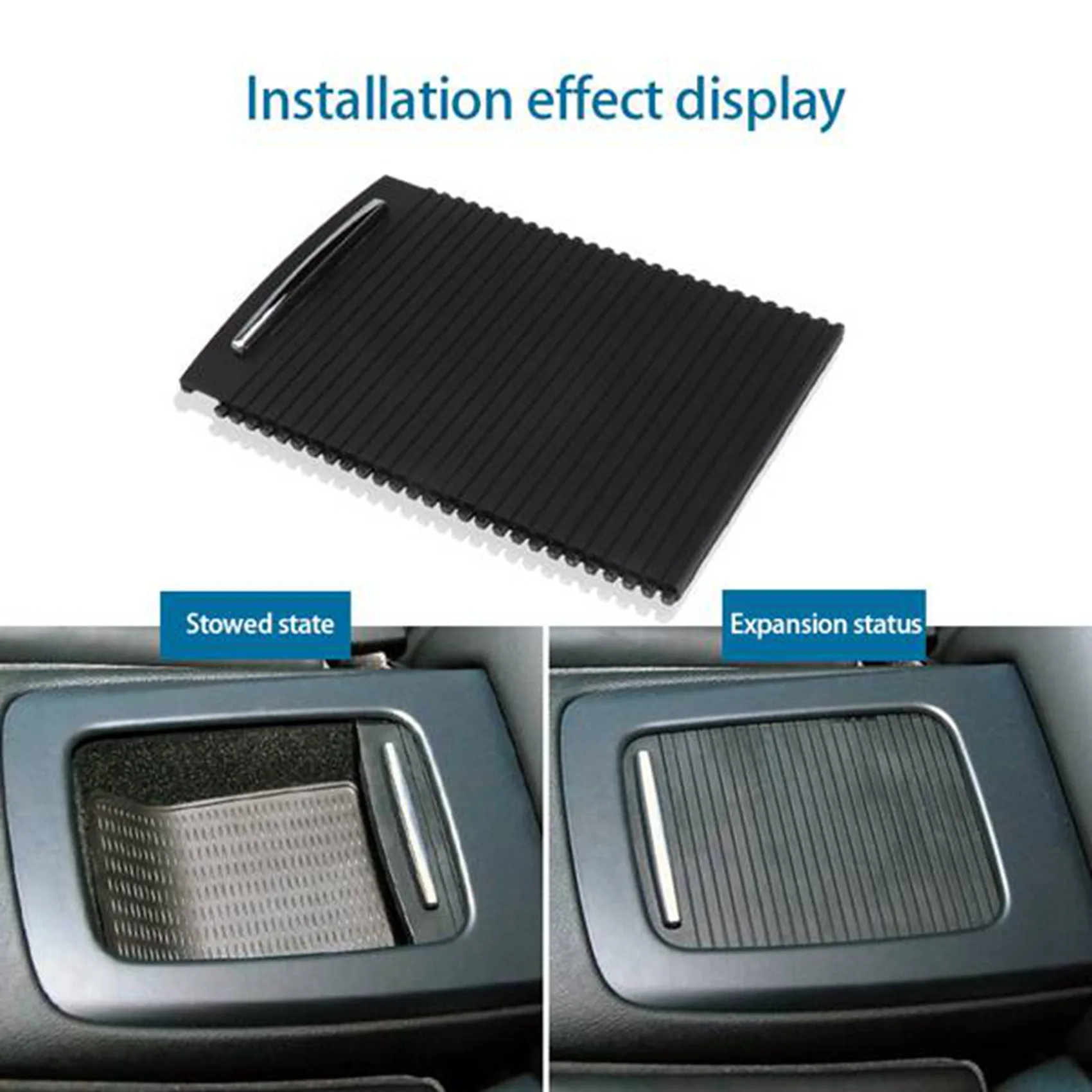 Car Rear Center Console Roller Blind Cover 51166963913 5116696094 for - E92 E93 M3 2006-2012