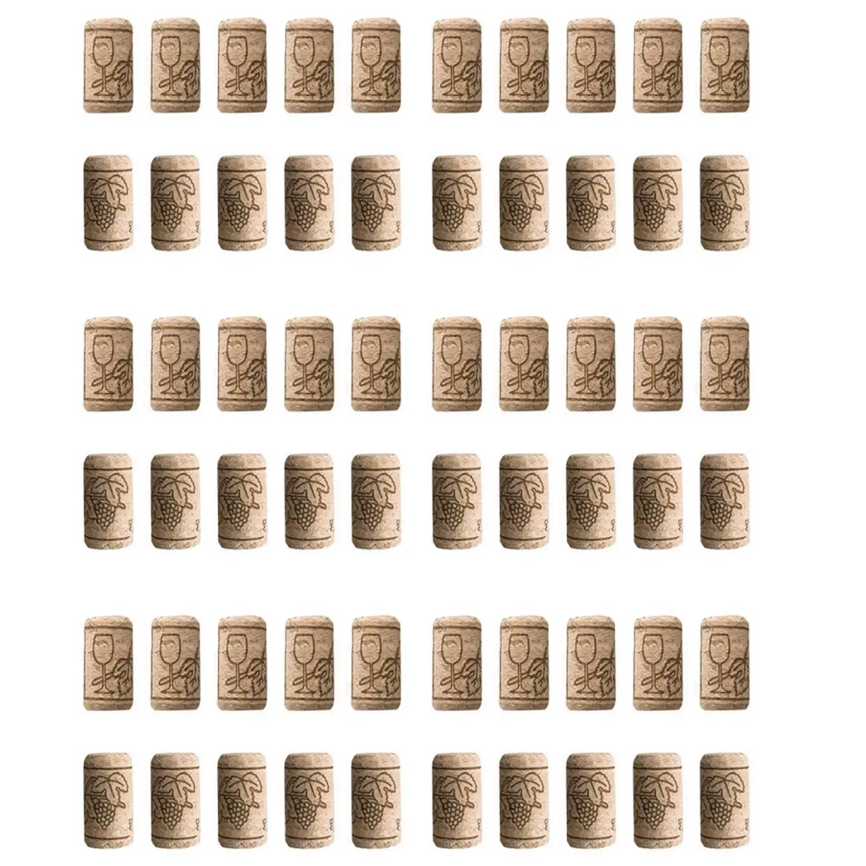 ABKJ-400Pcs Wine Cork Sealing Wine Cork Wine Bottle Stopper Bar Tool Bottle Closure Wooden Sealing Cover