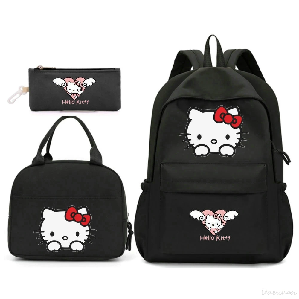 hello kitty School Bags Printing Laptop Daypack Bookbag Cartoon Travel Daypack Student Women Backpacks