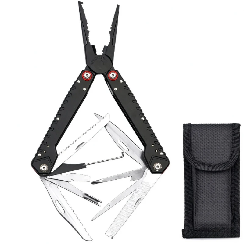 Stainless Steel Multifunctional Fishing Pliers Fish Gripper Combo Multi Purpose Angling Hand Tool Fishing Accessory
