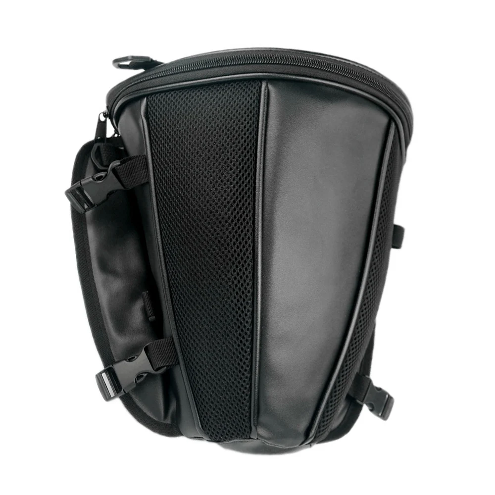 Waterproof Motorcycle Rear Case Backpack Multi-purpose motorbike tail bag PU, Mesh Fabric 28*28*25 cm