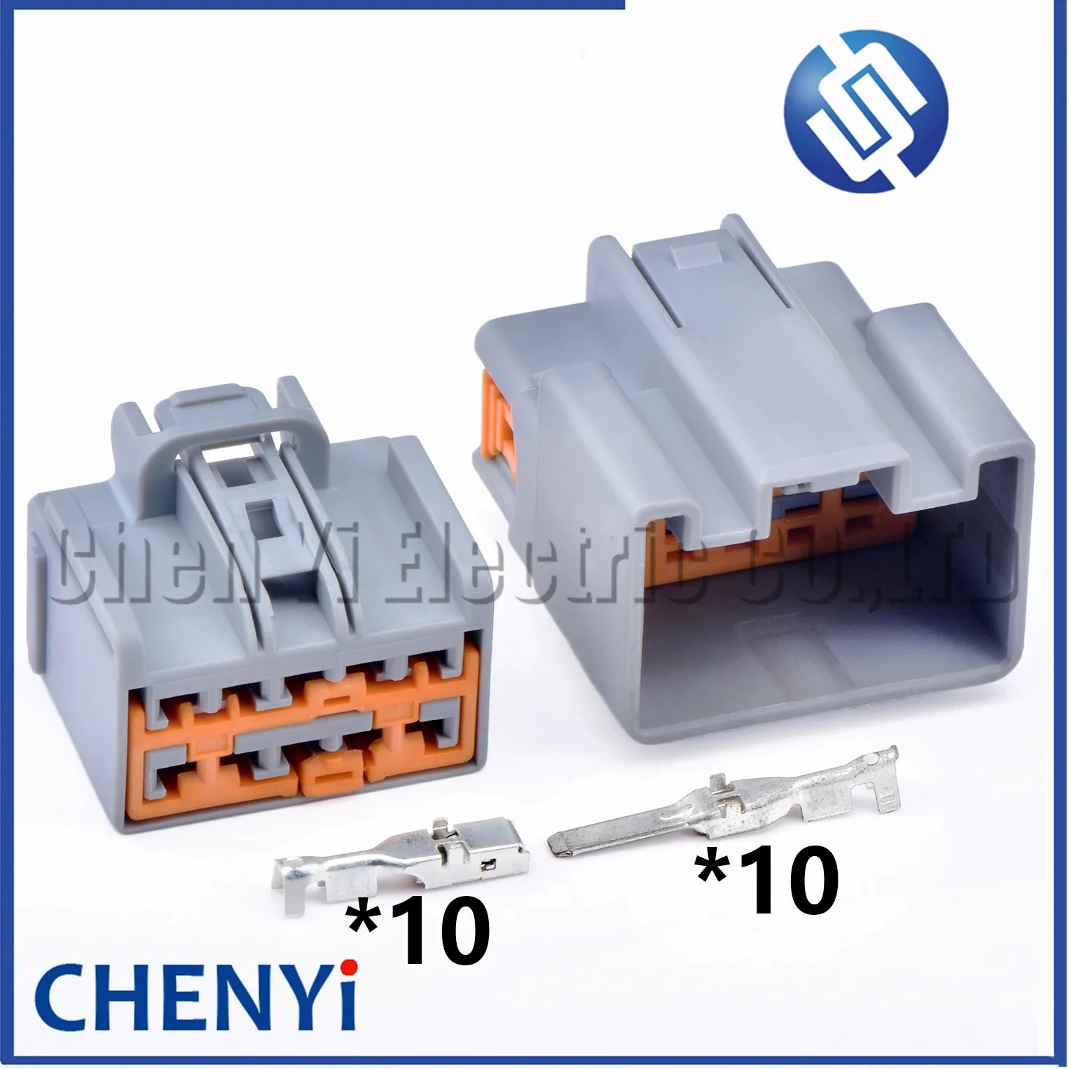 10 Pin Auto connector Car amplifier instrument multimedia audio CD player harness plug 7282-6457-40 7283-6457-40