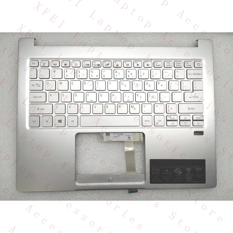 D  New Palmrest w/Keyboard for Acer Swift SF313-53 SF313-52 SF313-52G