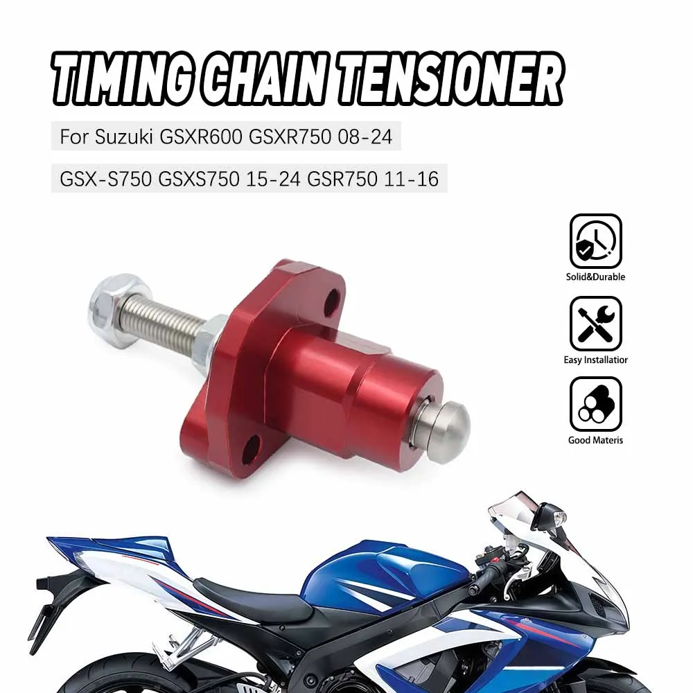 

For Suzuki GSXR600 GSXR750 2008-2024 GSX-S750 GSXS750 2015-2024 GSR750 2011-2016 Motorcycle Manual Cam Timing Chain Tensioners