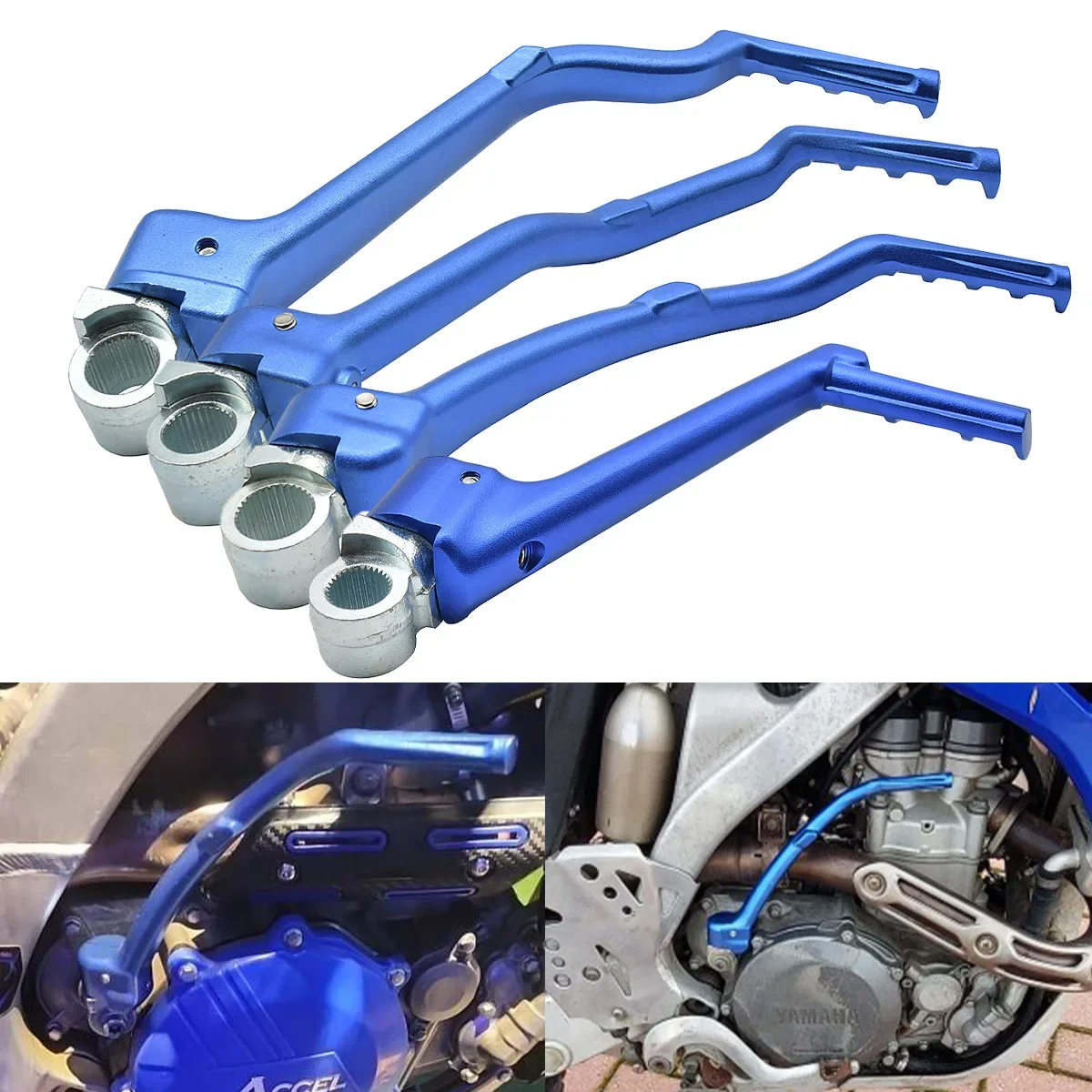 

Motorcycle CNC Forged Kick Start Starter Lever Pedal For Yamaha YZ125 YZ250 YZ250X YZ250F YZ450F YZ250FX YZ450FX WR250F WR450F