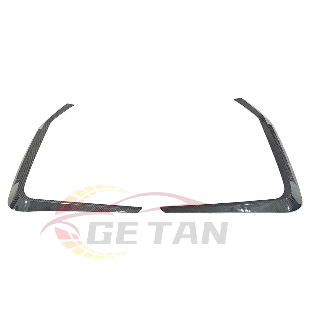 Getan High Polished Dry Carbon Fiber Front Canards for BMW 7 Series I7 G70 2023-2024 MSY Style with Easy Installation