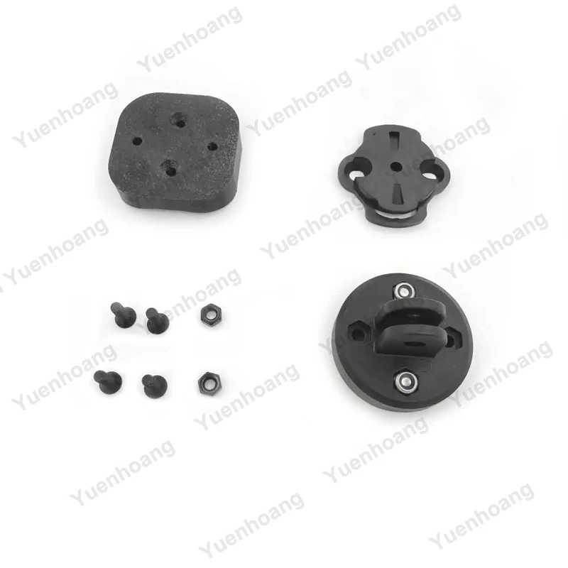 1Set For iGPSPORT VS1800 Bicycle Light Bike Mount Adapter Base w Garmin Mount GoPro-Style Interface Riding Upgrade Accessories