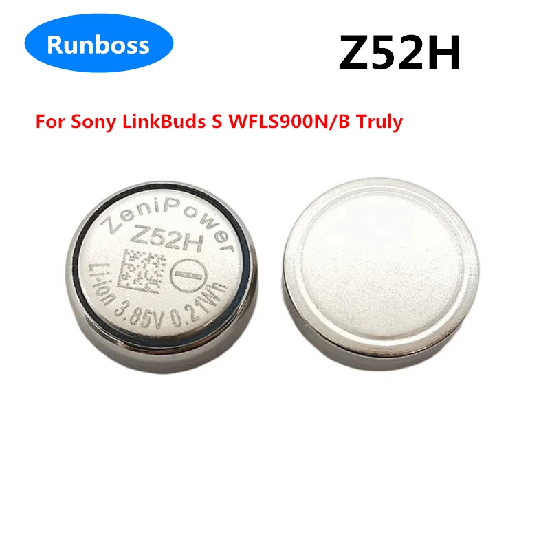 

2PCS/Lot ZeniPower 1240 Z52H 3.85V Battery for Sony LinkBuds S WFLS900N/B Truly Wireless Earbud Headphones