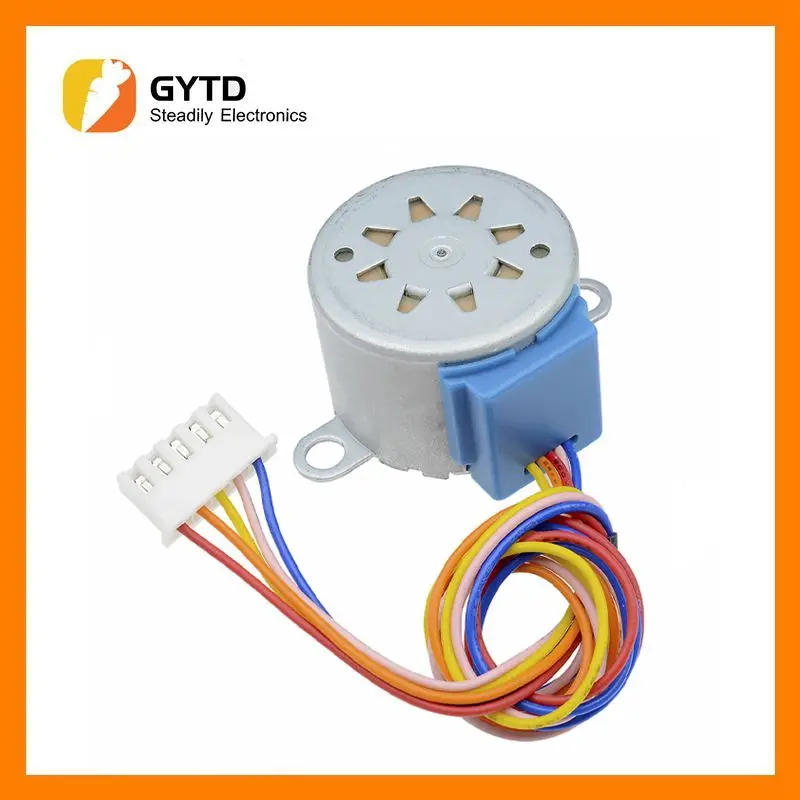 Stepper Motor Lead para Arduino DIY Kit, engrenagem de redução, 4 Phase, 25cm, DC 5V, 12V, 28byj, 28byj48