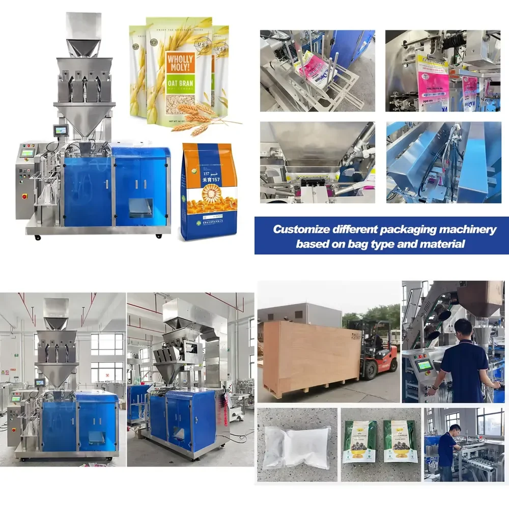 【2026】 High Speed 1kg 2kg 5kg Snacks Automatic Onion Rings Stand up Pouch Premade Bag Filling Packing Machine