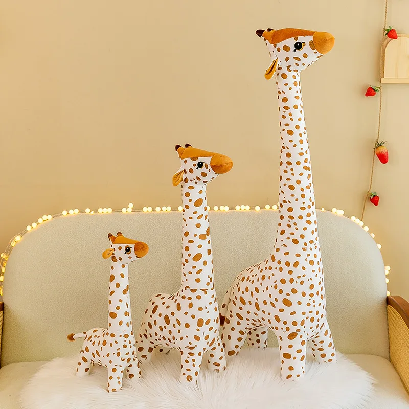 1PCS Plush Toy Big Size40-85cm Simulation Giraffe Soft Plush Toys Soft Plush Doll Stuffed Sleeping Doll Toy Boys Girls Gift