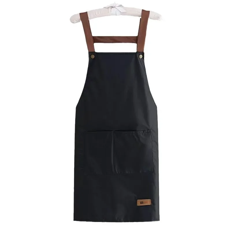 Fashion Kitchen Aprons for Woman Men Chef Work Apron for Grill Restaurant Bar Shop Cafes Beauty Nails Studios Uniform