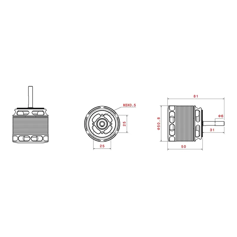 COMBOVE TYPE IV 4020-500/530/550/900/1100KV Brushless Motor for 550/600 Align Trex TAROT KDS A5 XL520 SAB RC Helicopter