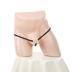 CLEVER-MENMODE Hommes G String String Sexy Sous-Vêtements 7.0 Lingerie Pénis Silicone Cockring G-string Bikini T-back homme Caleçons