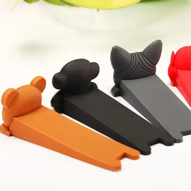 Desenhos animados Silicone Rolha Da Porta, Protetor De Segurança, Guarda Porta, Porta De Cunha, Tamanhão Apanhador, Bloco, Casa, Escritório, Figura Bonito