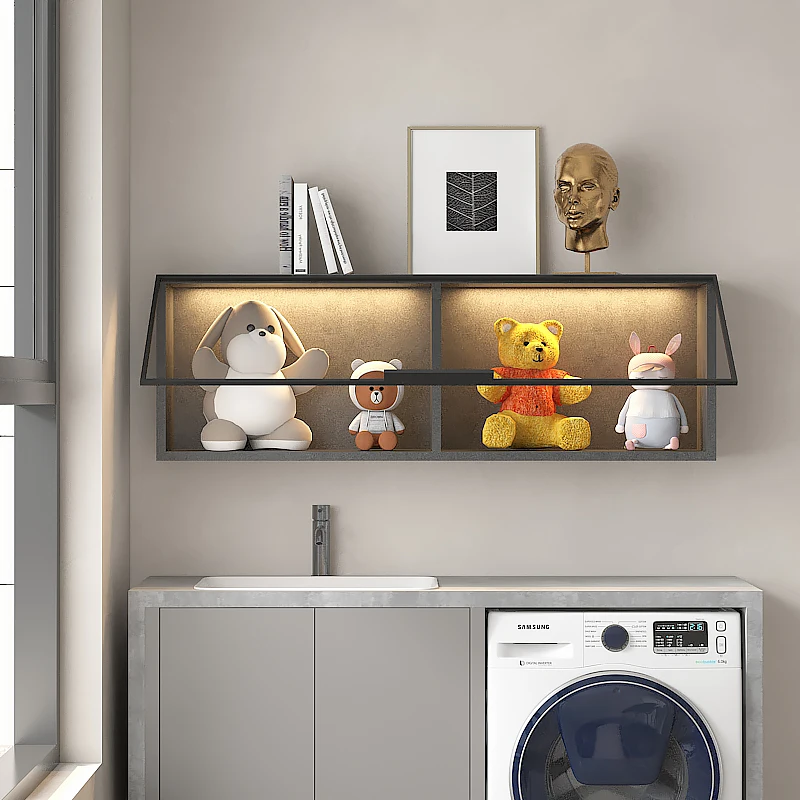 #Wall Hanging Cabinet Wall Hanging Figure Display Cabinet Small Wall Hanging Cabinet Household Toy