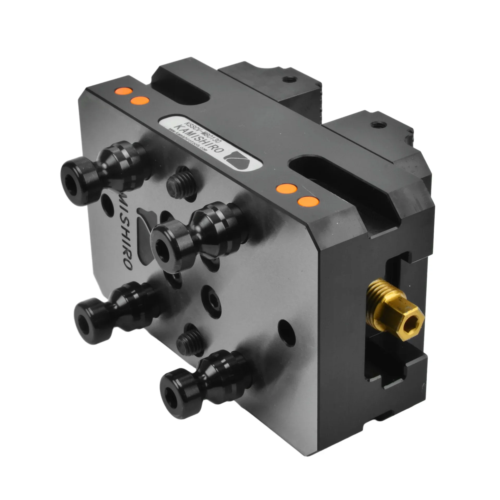 

Hot Sale 5axis Compact Self-centering Vise KSSCV-M80130 CNC Tools Vice Lathe Milling Machine Precision Vice Kamishiro Lang 5 Axi