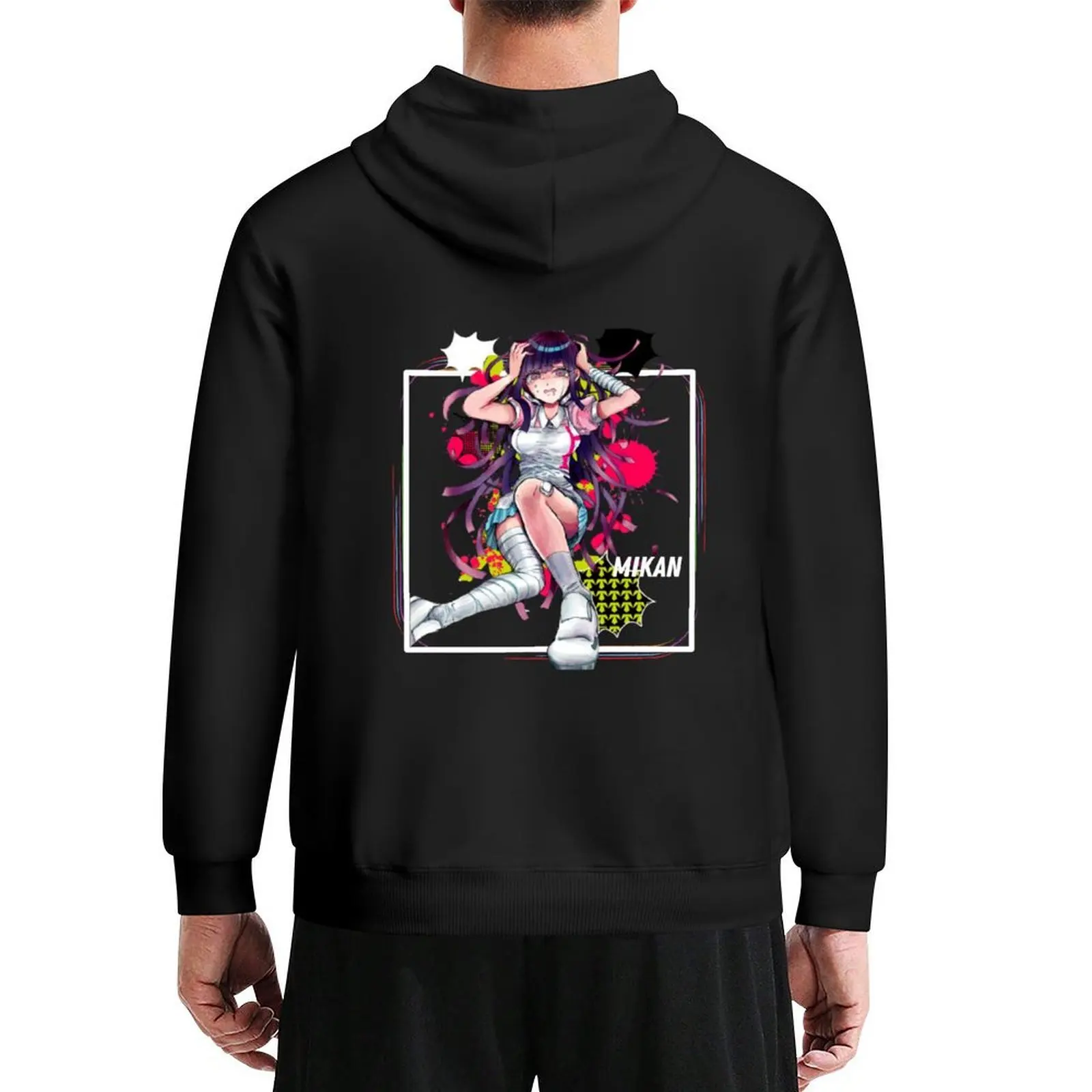 

Mikan Tsumiki The Ultimate Lucky Student Hoodie mens clothes autumn jacket men anime clothing men's sweat-shirt tracksuits