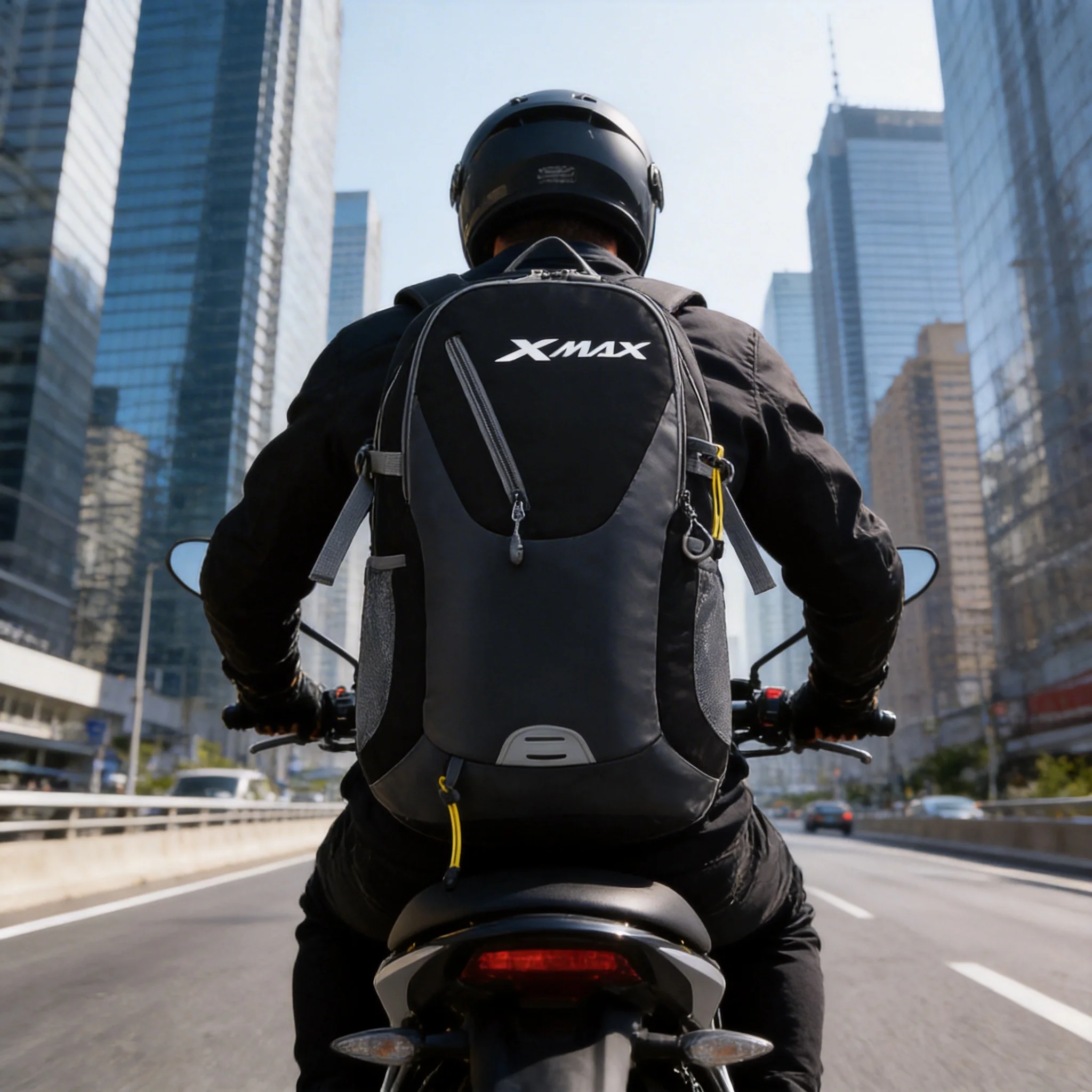 

For Yamaha Xmax 125 Xmax 300 Xmax250 Xmax400 Xmax300 40L Accesssories Motorcycle Large-Capacity Backpack Waterproof Outdoor Bag