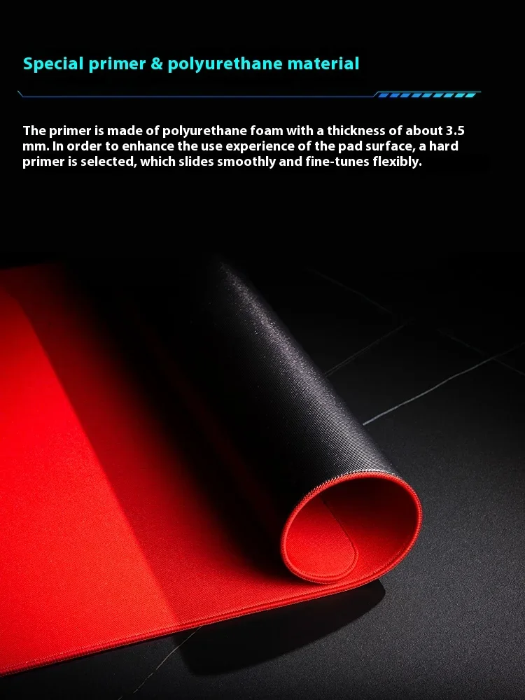 WAIZOWL Falcon Gaming Mousepad Granular Sensation PU Foam Primer Neutral Surface Non-Slip Mouse Pad Super Large For Gamer Gifts