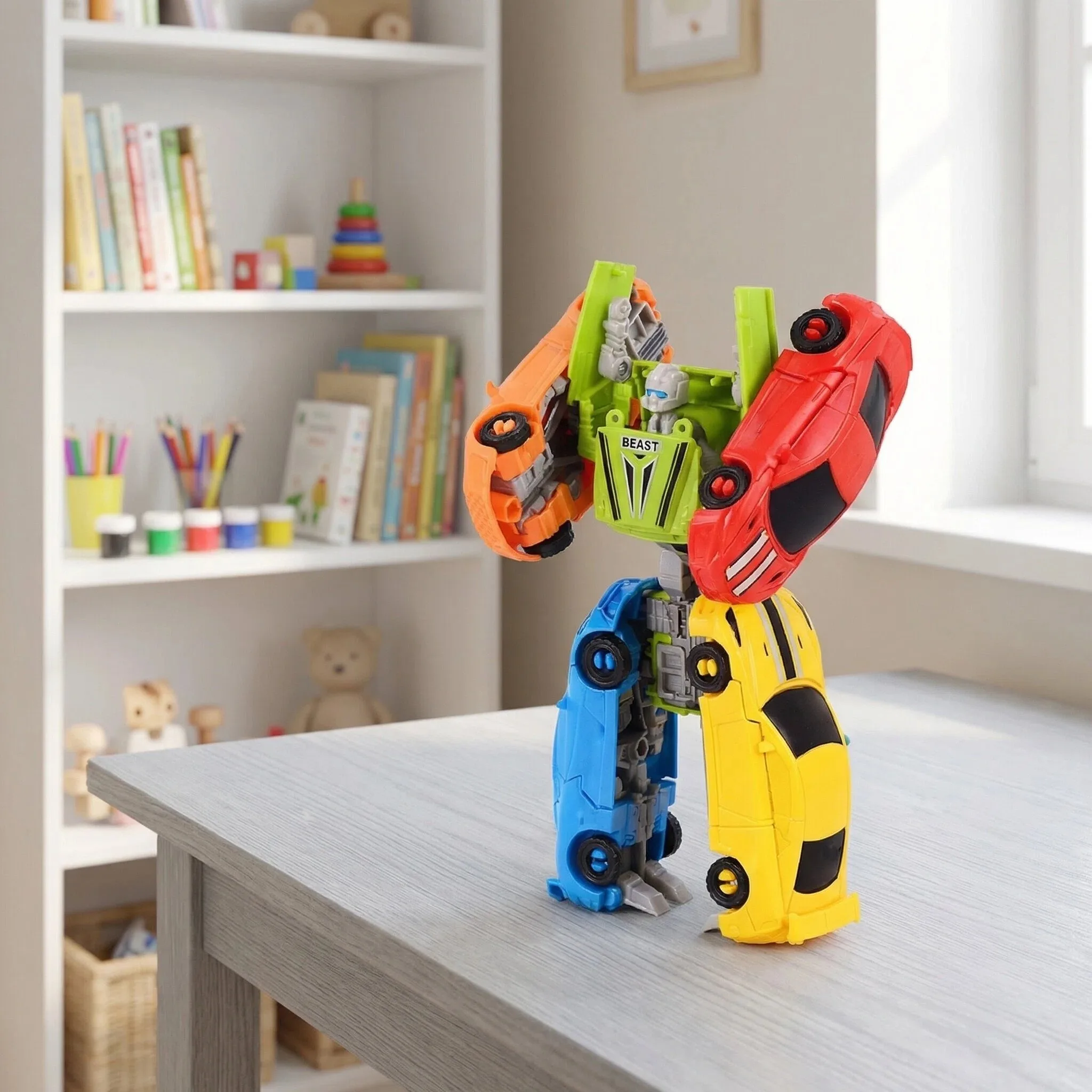 13-centimeter deformable robot - Kids Toys Supplier 评论和价格