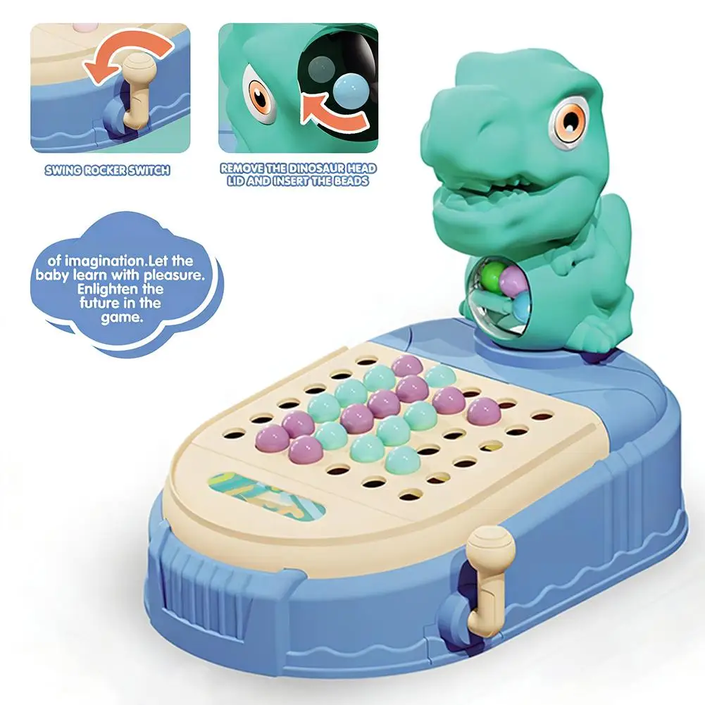 لعبة ألغاز ديناصور Match-3 ألعاب طاولة تعليمية لعبة مطابقة الألوان ألعاب المنطق لعبة تفاعلية للأطفال #6
