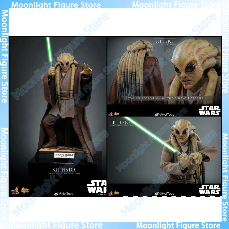 

В наличии 100% оригинальные HotToys MMS751 Star Wars Kit Fisto 1/6 аниме фигурка игрушка подарочная модель коллекция