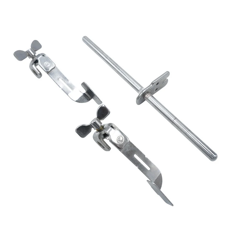 Double Guide Stitch Ruler For Industrial Single Needle Lockstitch Sewing Machine Accessories Left Right Fabric Guide Parts