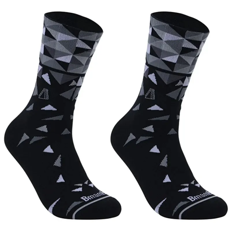 2022 Anti Slip Seamless Cycling Socks Integral Moulding High-tech Bike Socks Compression Bicycle Outdoor Running Sport Socks